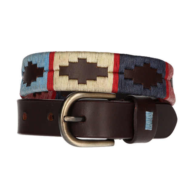MULTICOLORED EMBROIDERED CHILDREN'S BELT