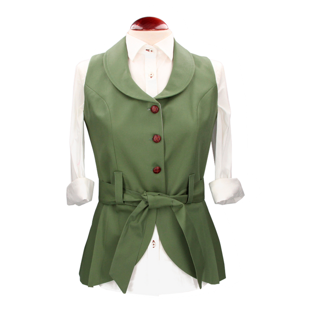 GILET PANDORA VERT