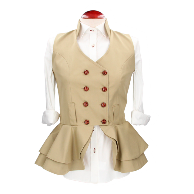 GILET OCRE GALATEA