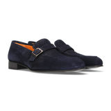 Top with Navy Nubuck Buckle