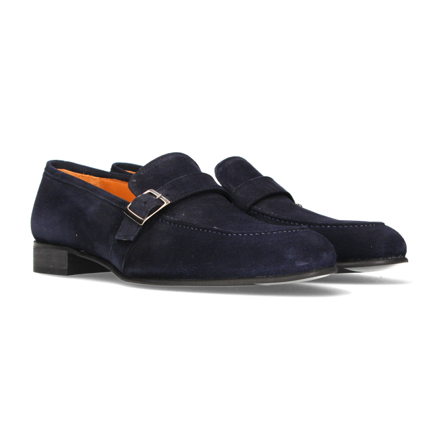 Top with Navy Nubuck Buckle