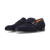 Top with Navy Nubuck Buckle