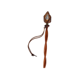 Virgin of Rocío Handle Braided Whip