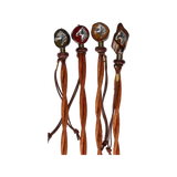 Braided Whip with Horse Handle