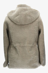 Cazadora con Capucha Reversible Kaki