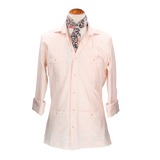 CUBAN SHIRT WITH RED STRIPES