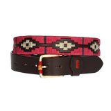 ARGENTINE BELT RED-BEIGE