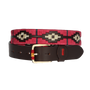 ARGENTINE BELT RED-BEIGE