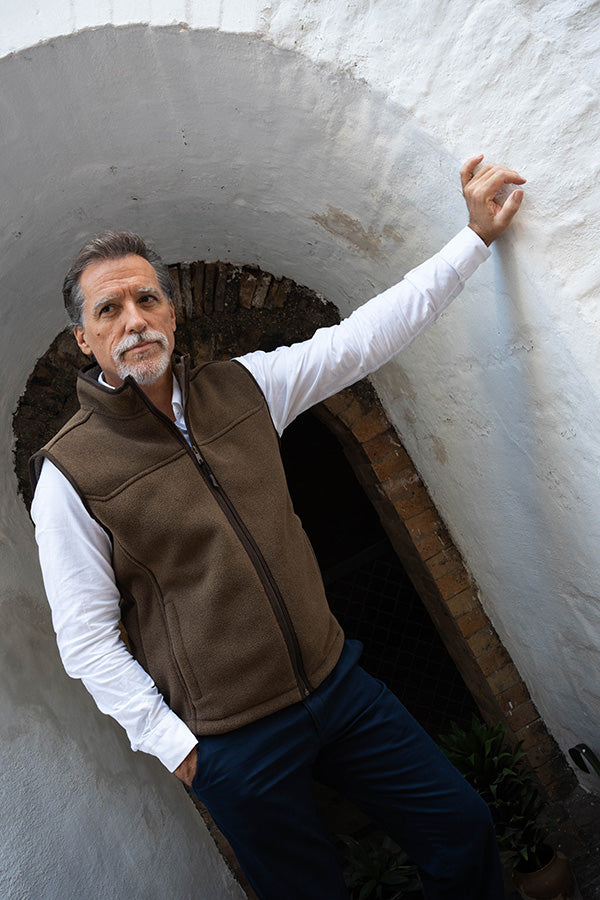 Gilet polaire Whisky