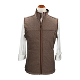 Camel Polar Herringbone Vest