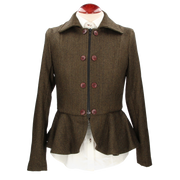 Tavira Green Herringbone Jacket