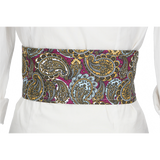 PURPLE CASHMERE SASH