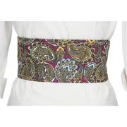 PURPLE CASHMERE SASH