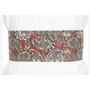 Ceinture en cachemire rouge