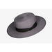 Sombrero Jerez Gris Ribete Al Tono