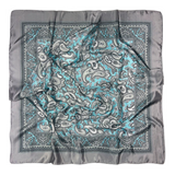 Écharpe en cachemire gris