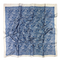 BLUE CASHMERE SCARF