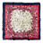 ÉCHARPE BEIGE/ROUGE