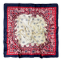 BEIGE/RED SCARF