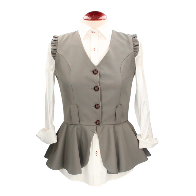 GILET KAKI DE CRÈTE