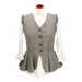 GILET KAKI DE CRÈTE
