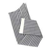 Calzona à revers non doublé à larges rayures grises