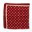 FOULARD À POIS BORDEAUX