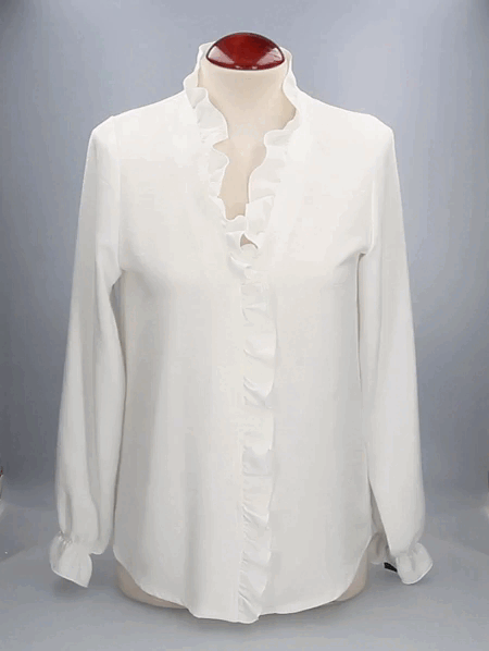 Blusa Volantito Cuello