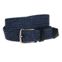 CINTURÓN TRENZADO AZUL