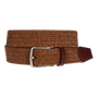 LEATHER BRAIDED BELT