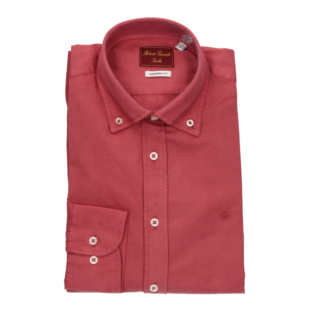 CAMISA LISA BURDEOS