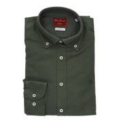CAMISA LISA VERDE KAKI