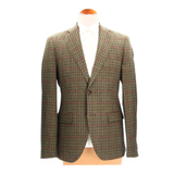 Tuscany Green Checkered Blazer