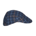 BONNET À CARREAUX BLEUS