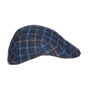 GORRA CUADROS AZUL