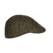 BONNET À CARREAUX VERTS