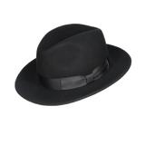 CHAPEAU NOIR À PAPILLON