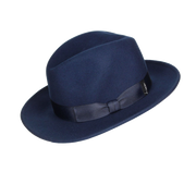 CHAPEAU À PAPILLON BLEU