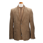 AMERICANA CON CHALECO CAMEL