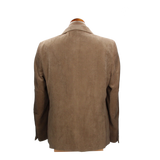 Americana con chaleco camel