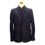 AMERICANA CON CHALECO AZUL