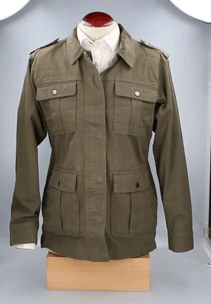 VESTE KAKI DES MUTINYS