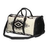 SAC DE VOYAGE NOIR EN TEXTILE (AD.)