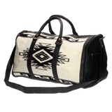 SAC DE VOYAGE NOIR EN TEXTILE (AD.)