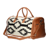 BOLSO DE VIAJE CUERO AD. TEXTIL