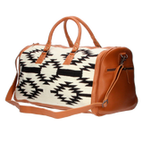 SAC DE VOYAGE EN CUIR AVEC DOUBLURE TEXTILE