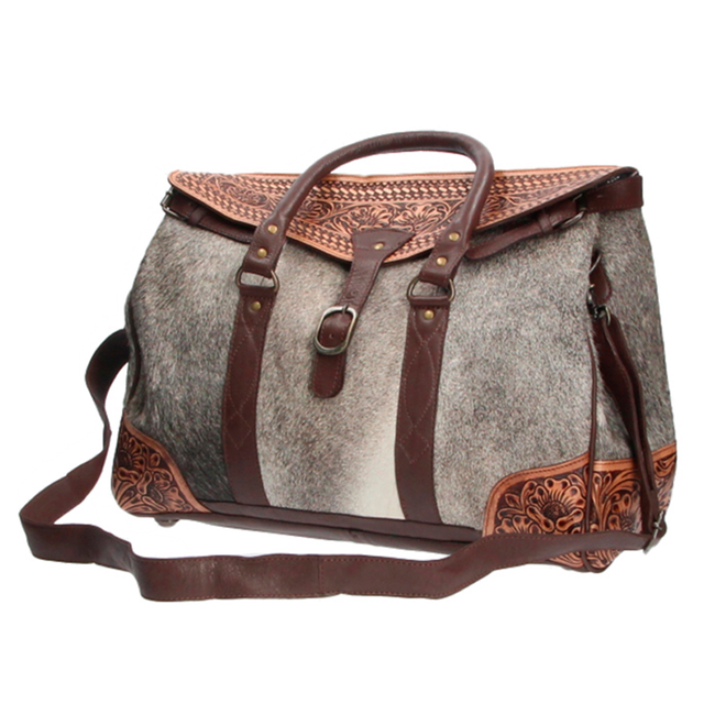CARDENO TRAVEL BAG WITH BROOCH