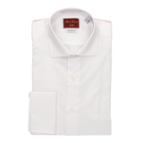 CHEMISE BLANCHE À POIGNETS DOUBLES