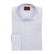 LIGHT BLUE DOUBLE CUFF DRESS SHIRT