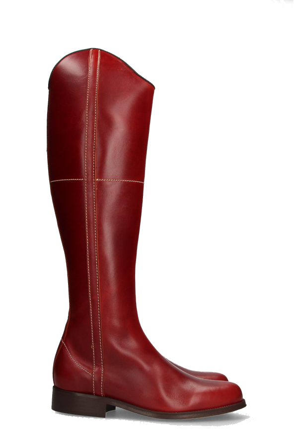 Bota Hípica Cremallera Cereza Valverde del Camino